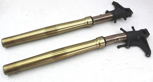 09-11 SUZUKI GSXR1000 FRONT END FORKS SUSPENSION TUBES SHOCKS (SEE DESCP)