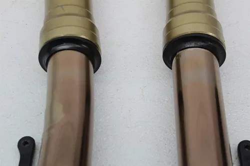 09-11 SUZUKI GSXR1000 FRONT END FORKS SUSPENSION TUBES SHOCKS (SEE DESCP)