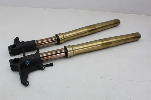 09-11 SUZUKI GSXR1000 FRONT END FORKS SUSPENSION TUBES SHOCKS (SEE DESCP)