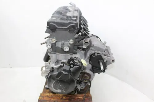 03-05 YAMAHA YZF R6 ENGINE MOTOR CYLINDER HEAD CASES CRANK SHAFT *TESTED*
