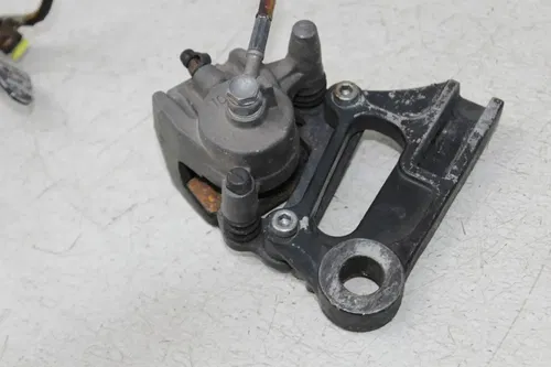 06-07 KAWASAKI NINJA ZX10R RIGHT REARSET FOOT PEG BRAKE MASTER CYLINDER CALIPER