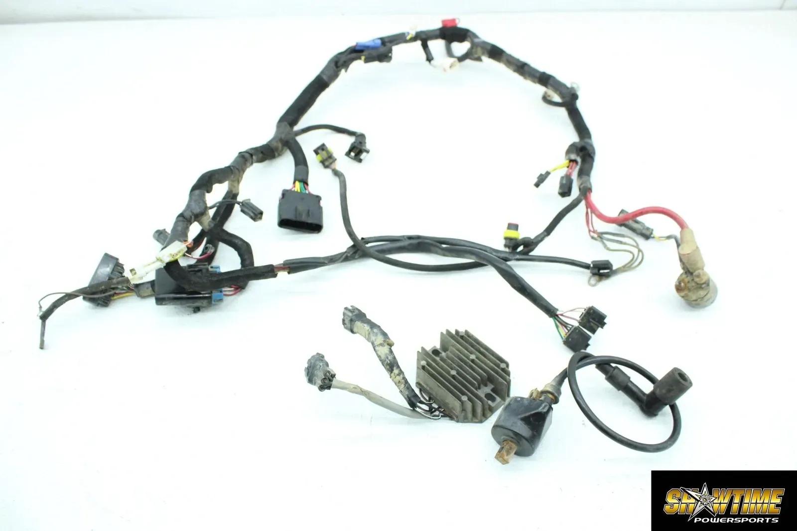 08-10 POLARIS OUTLAW MXR 450 MAIN ENGINE WIRING HARNESS MOTOR WIRE LOOM COIL