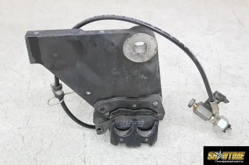 06 TRIUMPH SPEEDMASTER REAR BACK BRAKE CALIPER W MOUNT BRACKET