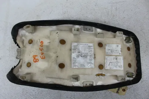 87-93 KAWASAKI NINJA 500 EX500 FRONT DRIVERS SEAT PAD SADDLE PILLION