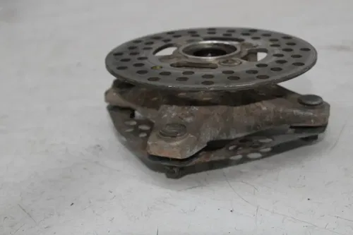01-05 YAMAHA RAPTOR YFM 660 FRONT WHEEL LEFT HUB ROTOR SPINDLE