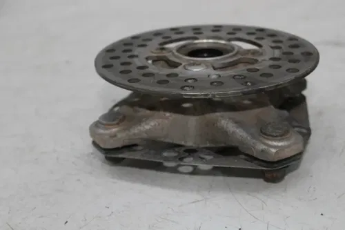 01-05 YAMAHA RAPTOR YFM 660 FRONT WHEEL LEFT HUB ROTOR SPINDLE