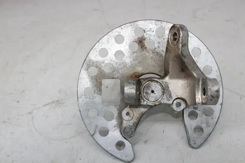 01-05 YAMAHA RAPTOR YFM 660 FRONT WHEEL LEFT HUB ROTOR SPINDLE