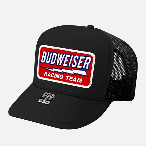 BUD RACING TEAM CURVED BILL PATCH HAT