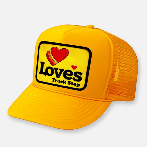 LOVE'S TRUCK STOP CURVED BILL PATCH HAT