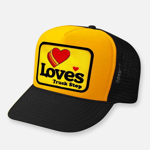 LOVE'S TRUCK STOP CURVED BILL PATCH HAT