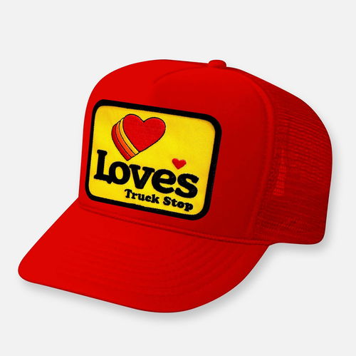 LOVE'S TRUCK STOP CURVED BILL PATCH HAT