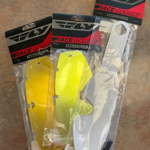 Fly Racing Lenses and Tear Offs Pack