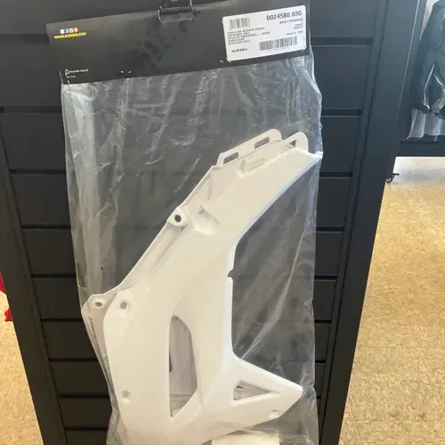 New White Acerbis Shrouds - Honda CRF250/450RX