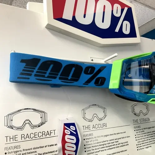 New 100% Racecraft 2 Goggles - Fremont Clear