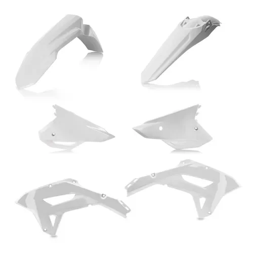 New White Acerbis Plastic Kit - Honda CRF250/450RX
