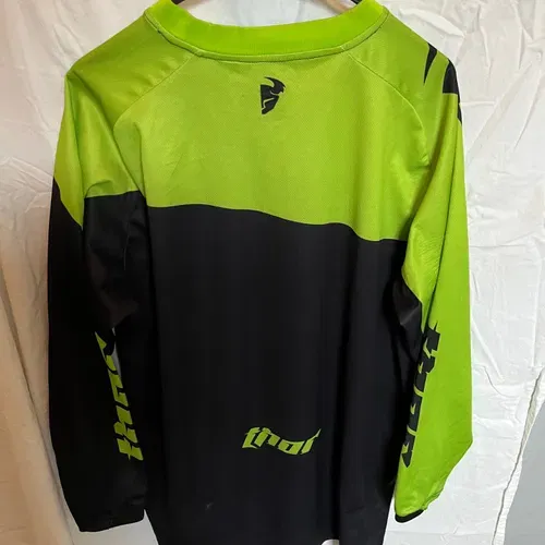 Thor Phase gear set 38/XL Green/black Kawasaki