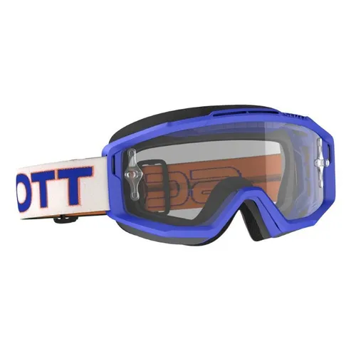 Scott Split OTG White/Blue Goggles