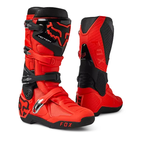Fox Motion Boots Flo Red