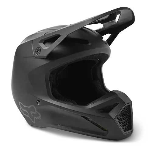 Fox V1 Solid Helmet Black