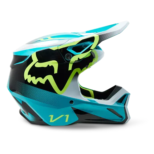 Fox V1 Leed Helmet Teal