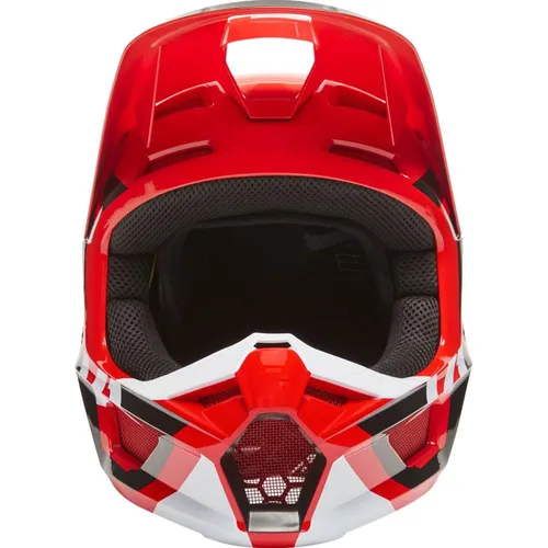 Fox V1 Lux Adult Helmet Flo Red