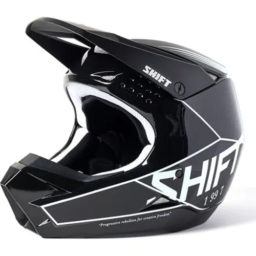 Shift 2021 White Label Helmet - Bliss