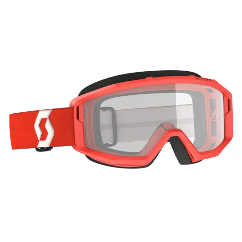 Scott Primal Red/Clear Goggle
