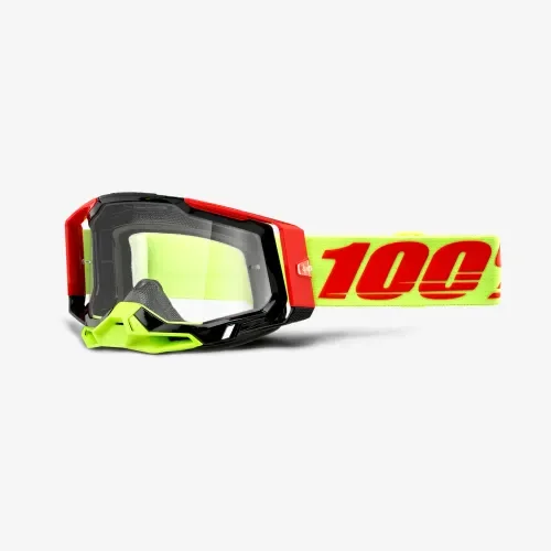 100% Racecraft 2 Wiz Black/Red/Yellow Adult Goggle
