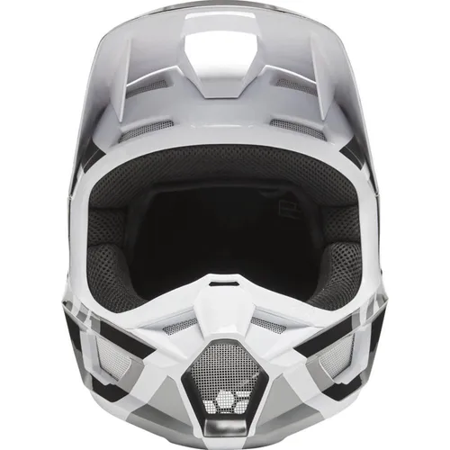 Fox V1 Lux Adult Helmet Black/White