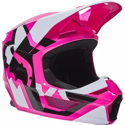 Fox V1 Lux Adult Helmet Pink/White