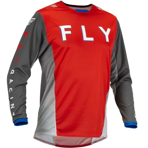 Fly Kinetic Jersey Red/Grey