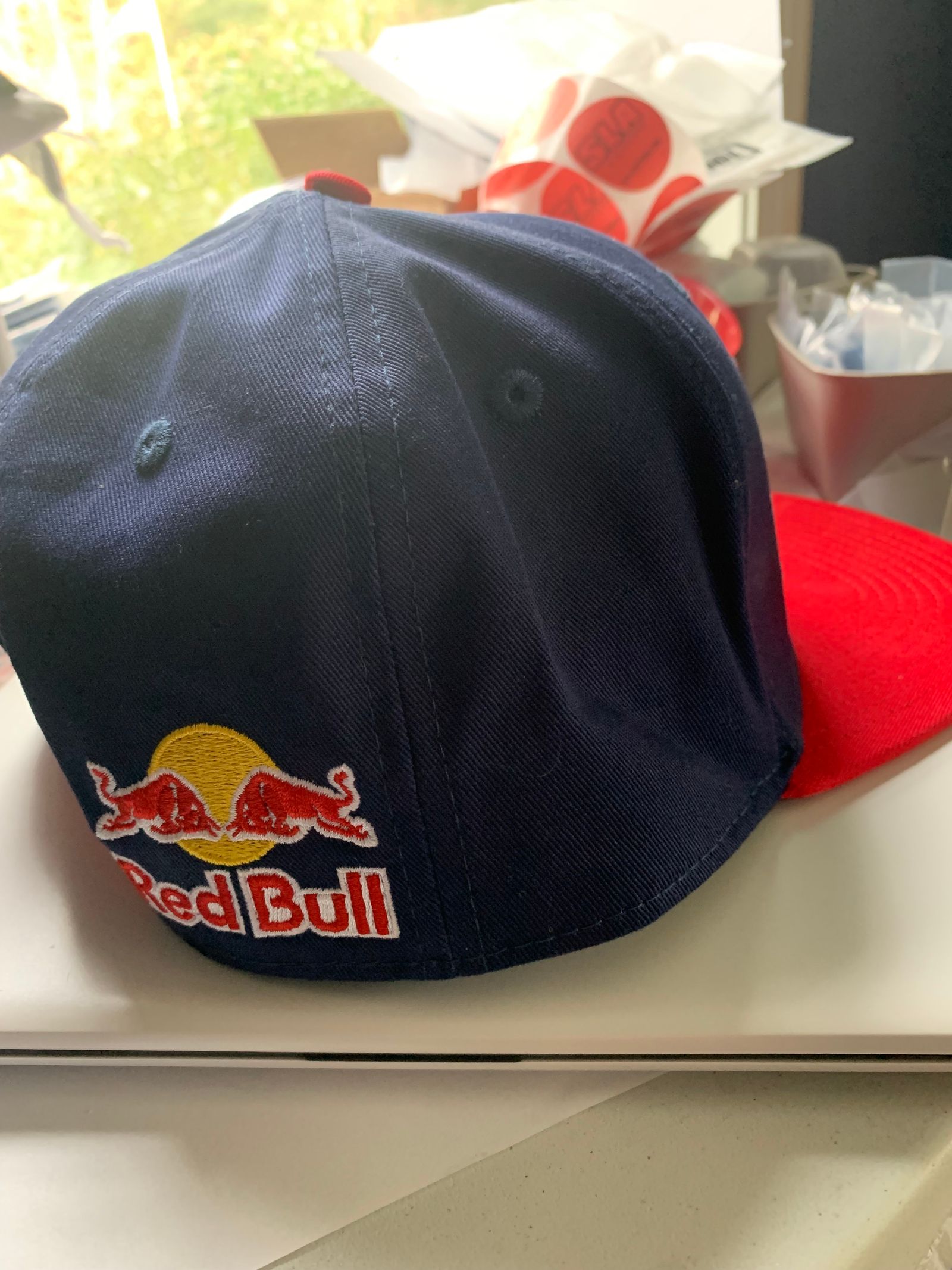 Gorra visera plana snapback New Era Red Bull Collection Racing unisex