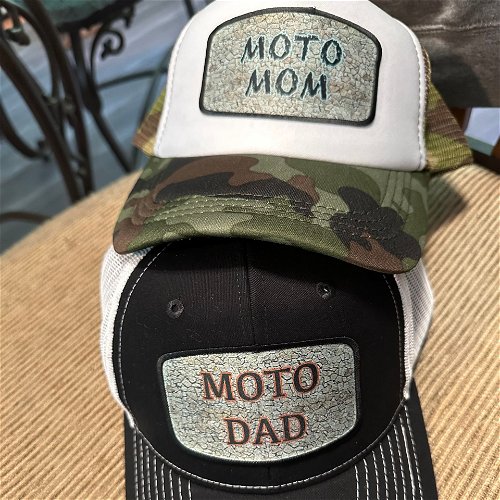 Moto Mom - Moto Dad SnapBack Hats