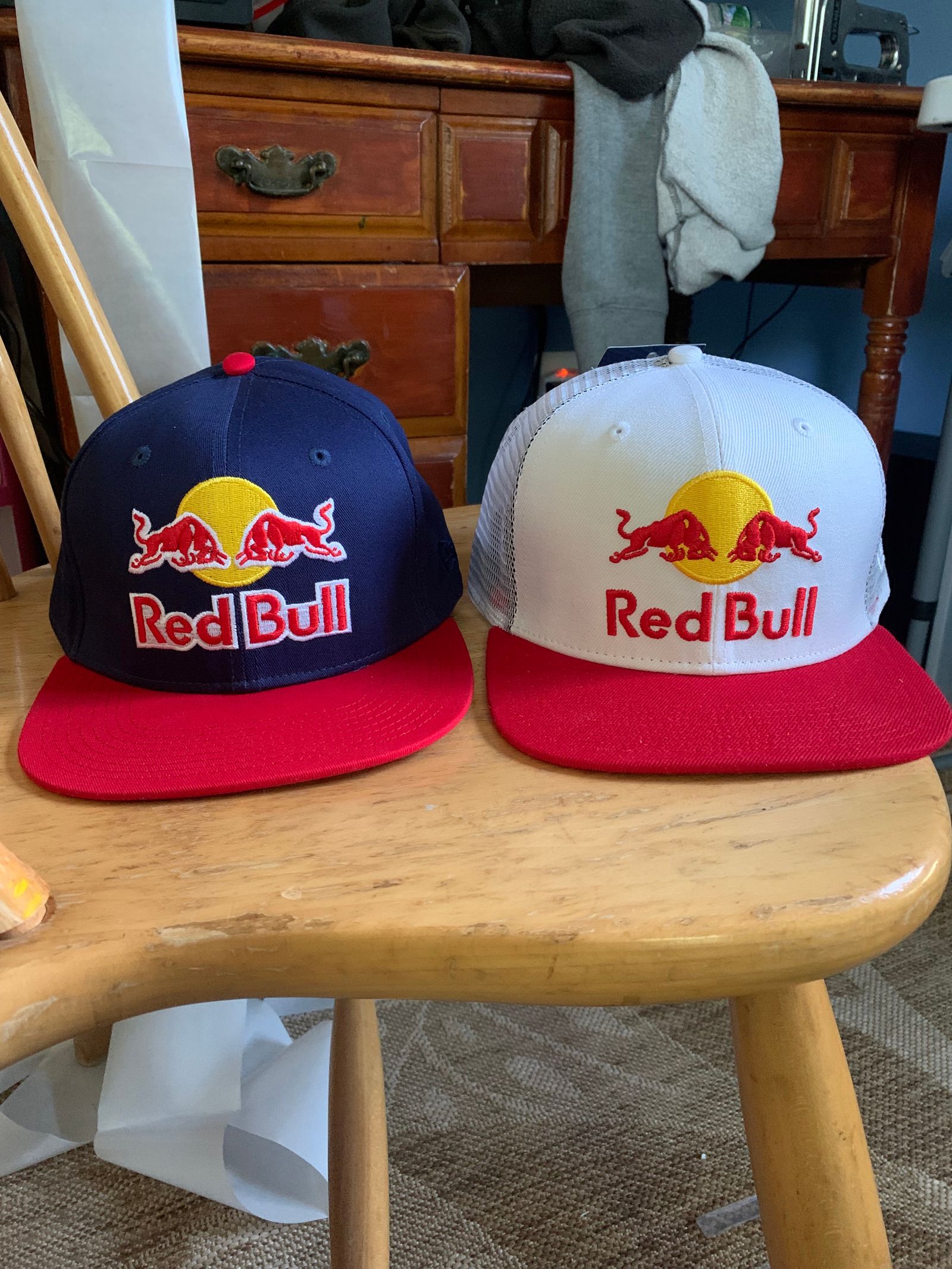 2 RedBull New Era Athlete Hats