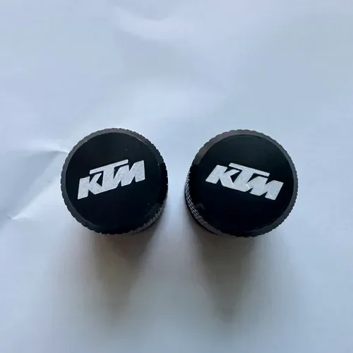 New! Ktm Tire Caps Heavy Duty Engraved 