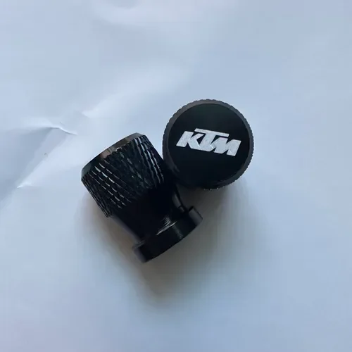 New! Ktm Tire Caps Heavy Duty Engraved 