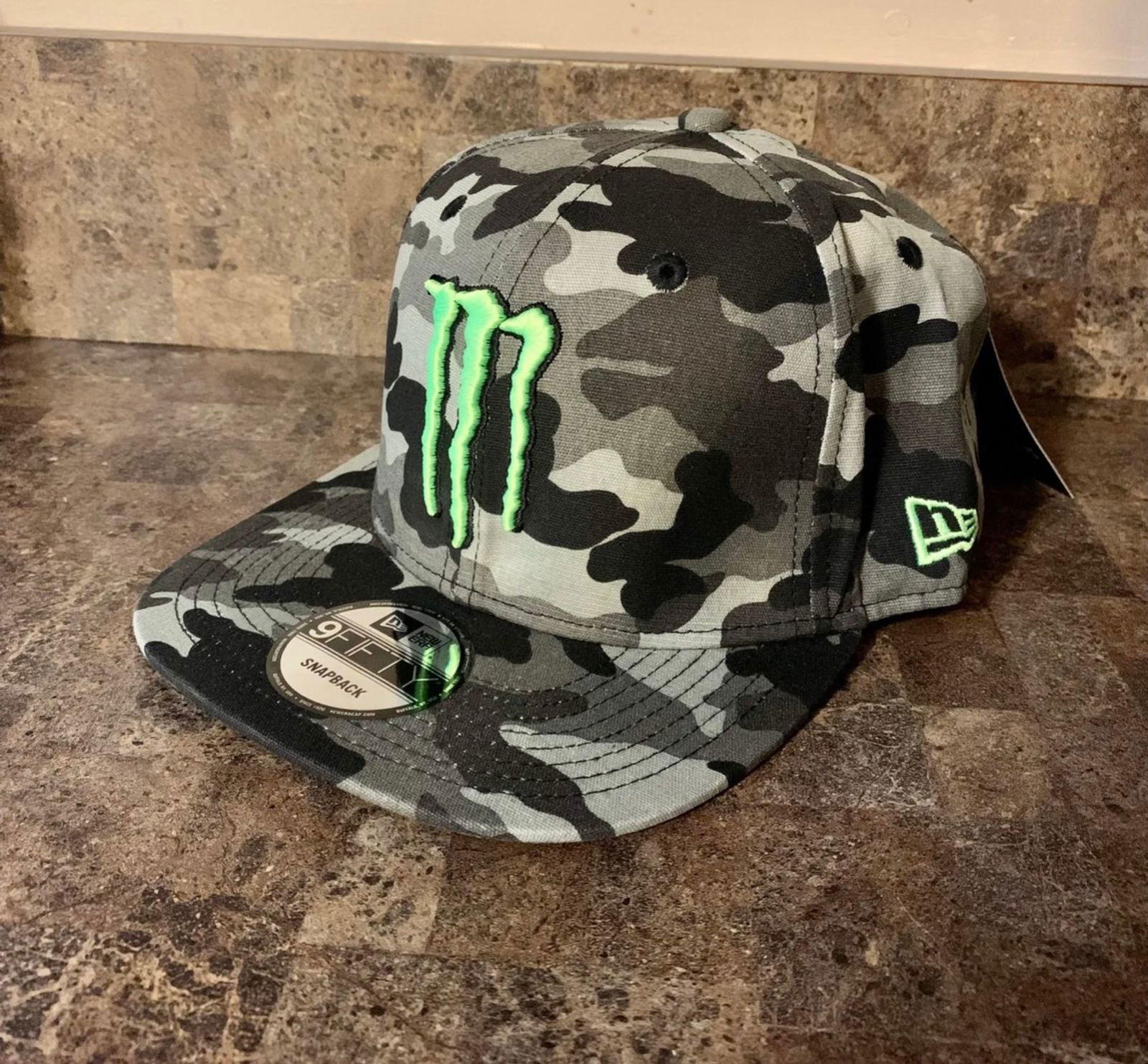 Monster store camo hat