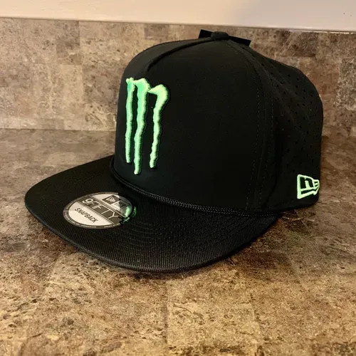 Monster Energy Athlete Only Rope Hat SnapBack OSFM 