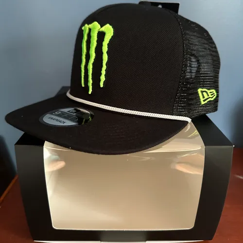 Monster Energy Athlete Mesh SnapBack Hat 