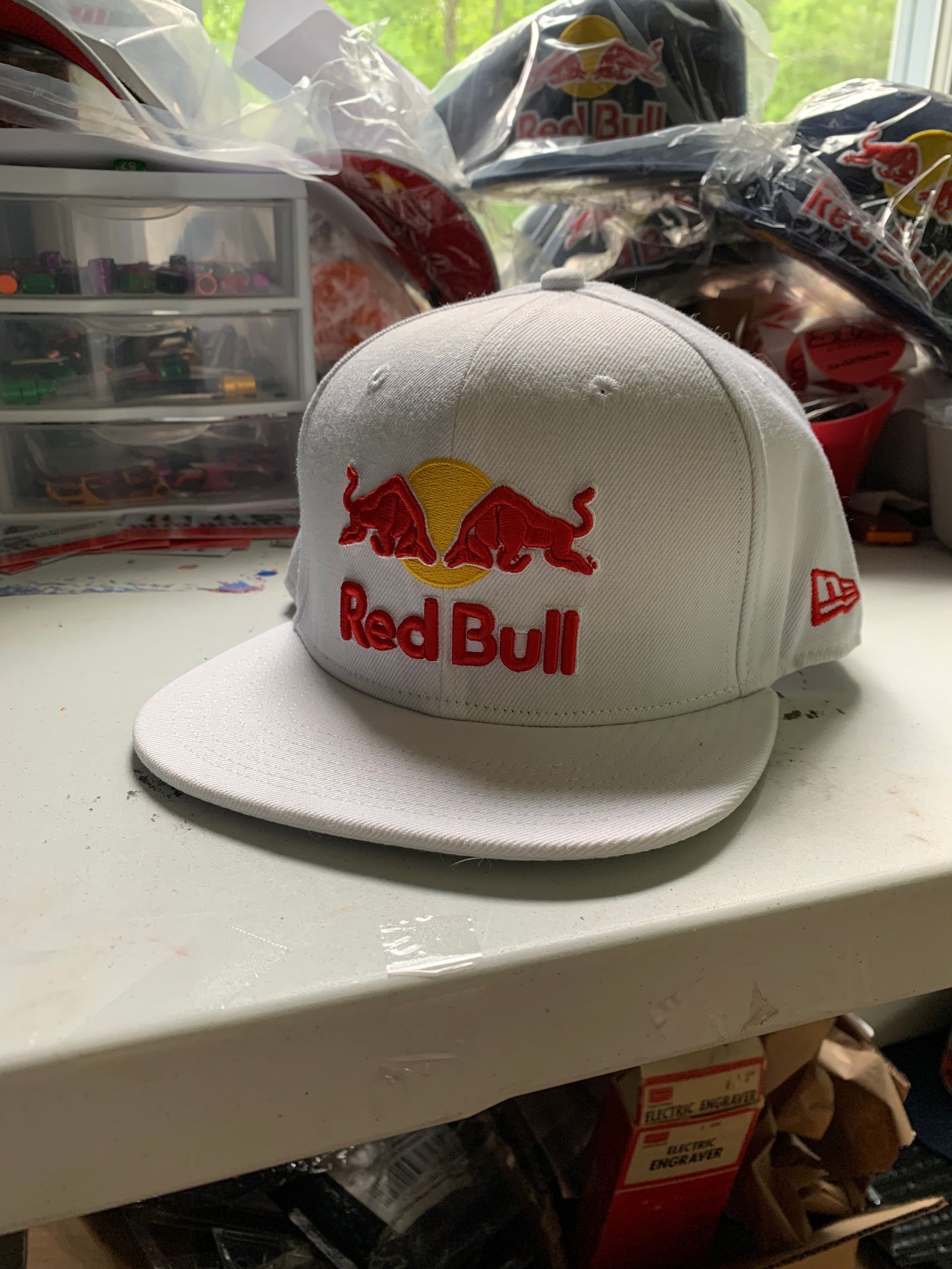 Red bull athlete only hat clearance