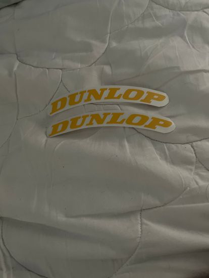 Dunlop Tire Sticker
