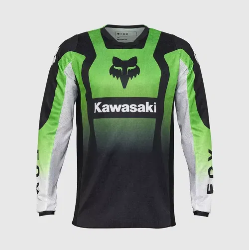 Fox Racing 180 Kawasaki Jersey Size Medium