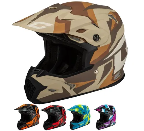 Gmax MX-96 Splinter Off-Road/MX Helmet