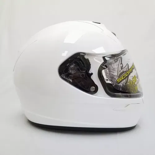 Scorpion EXO-R320 Solid Full Face Helmet (White, XX-Large)