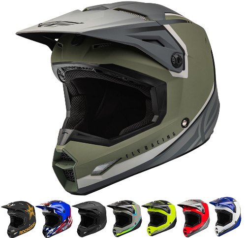 Fly Racing Kinetic Vision Off-Road Motorcycle Helmets
