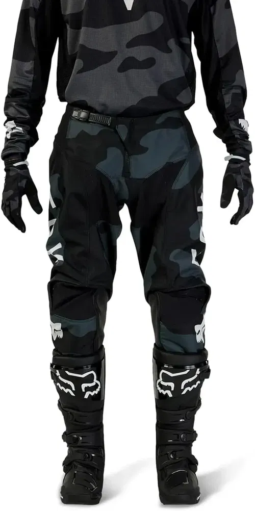 Fox Racing 180 BNKR Pants - Black Camo, 28 | MX Durability, Flex & Pro Grip Fit