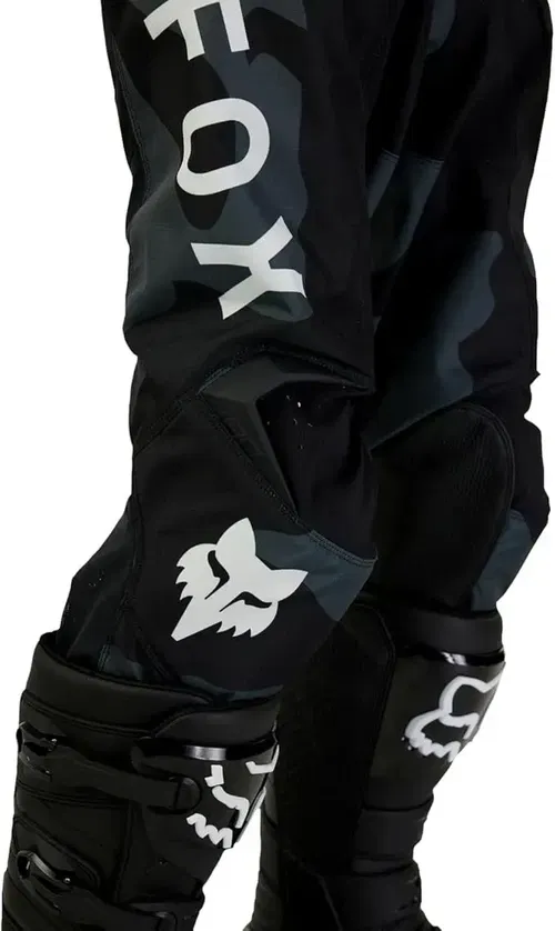 Fox Racing 180 BNKR Pants - Black Camo, 28 | MX Durability, Flex & Pro Grip Fit