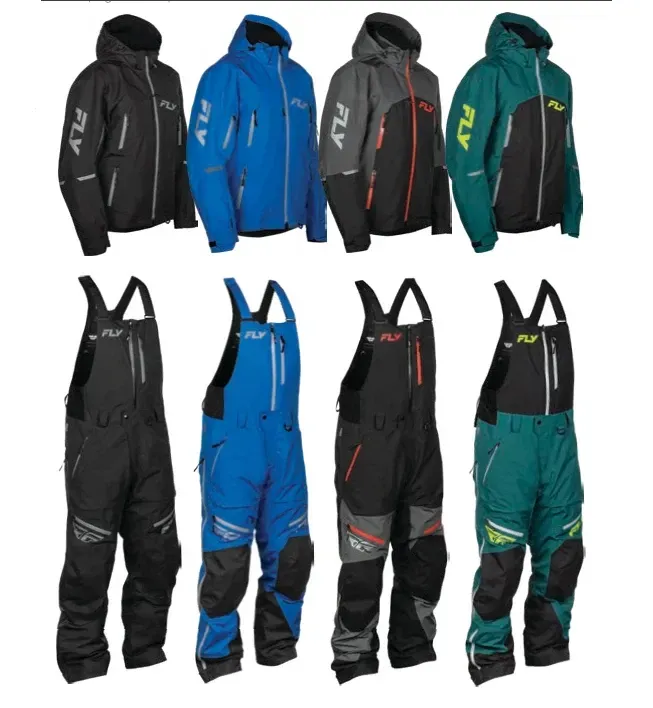 Fly Racing Incline Shell Snowmobile Suit Men’s Jacket & Bib Set Waterproof