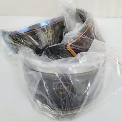 GDM Motorcycle Helmet Full Face Medium, 3 Shields, Bluetooth Headset
