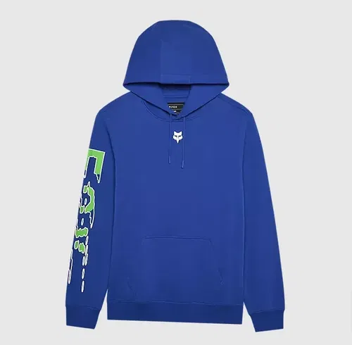Fox Racing Emotion Blast Medium Pullover Hoodie, Blue